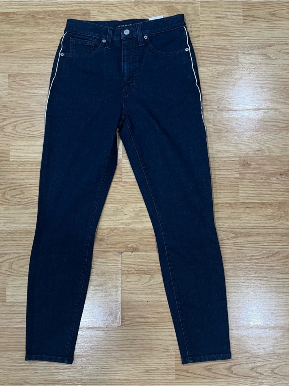 LUCKY BRAND “Bridgette” NWT Women’s High Rise Dark Skinny Jeans Size 8/29